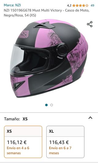 Casco moto NZI Victory Racing