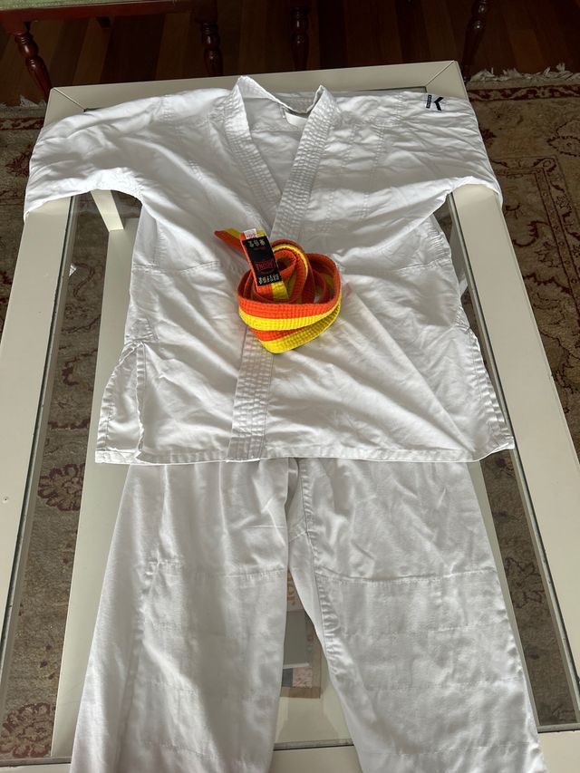 traje judo 8-12 años