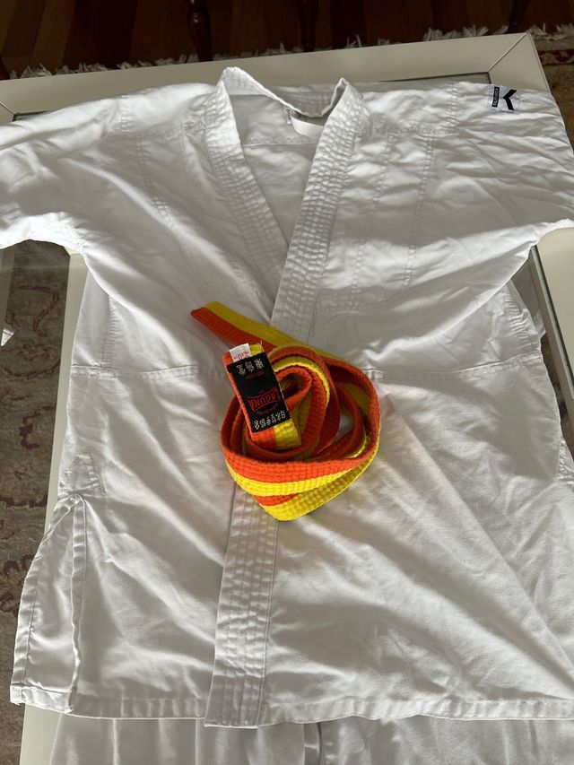 traje judo 8-12 años