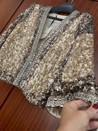 Chaqueta de lentejuelas "Marina Rinaldi"