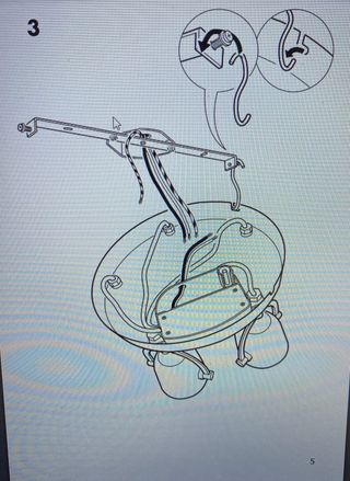 Lámpara Svirvel IKEA NUEVA