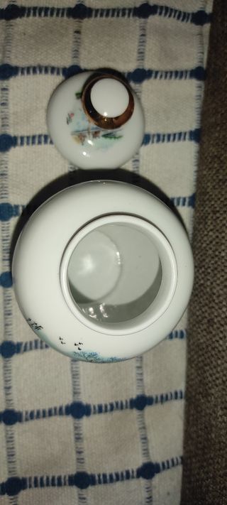 Jarrón oriental auténtico