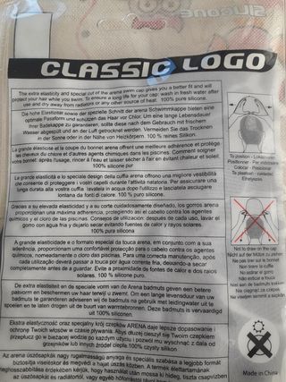 Cuffia silicone Arena, gorra de silicona