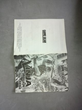  SEGA Juego NINJA GAIDEN