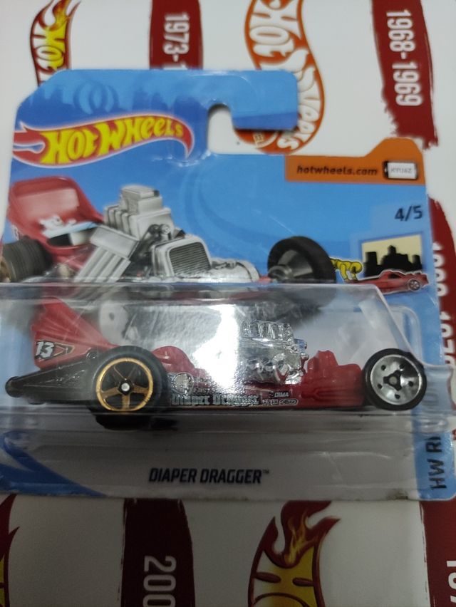 Hot wheels diaper dragger
