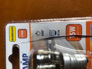 Bonbilla horno E14 15W