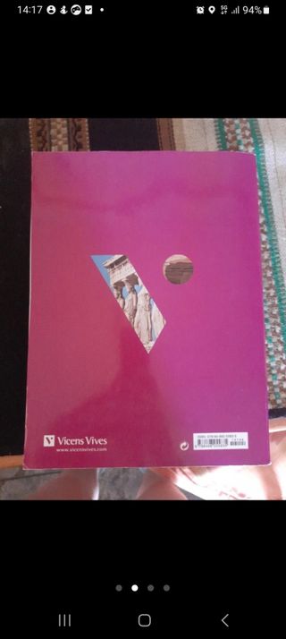 Libro de Griego bachillerato.