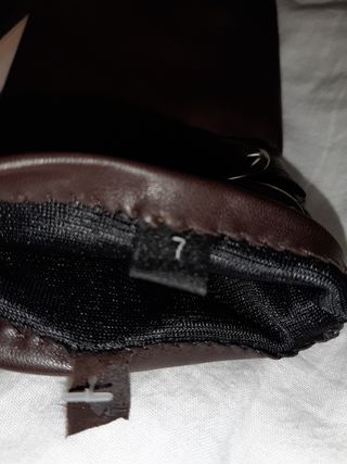 Preciosos guantes de piel Inma Domenech