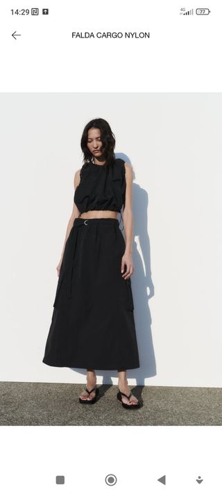 Falda larga Zara mujer talla XL nuevo a estrenar c
