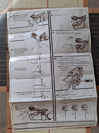 Máquina de coser portátil Senfor