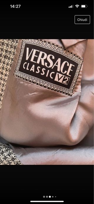 Giacca Versace Classic V2