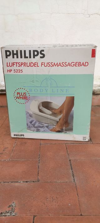 Bañera hidromasaje de pies