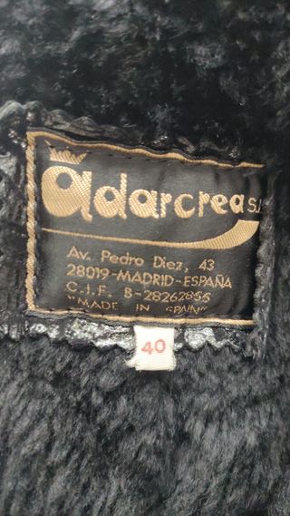 Exclusivo abrigo negro 100% piel oversize 