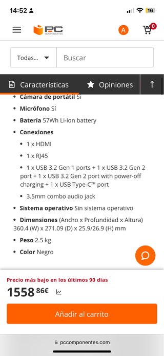 Acer Nitro 5 Portátil gaming