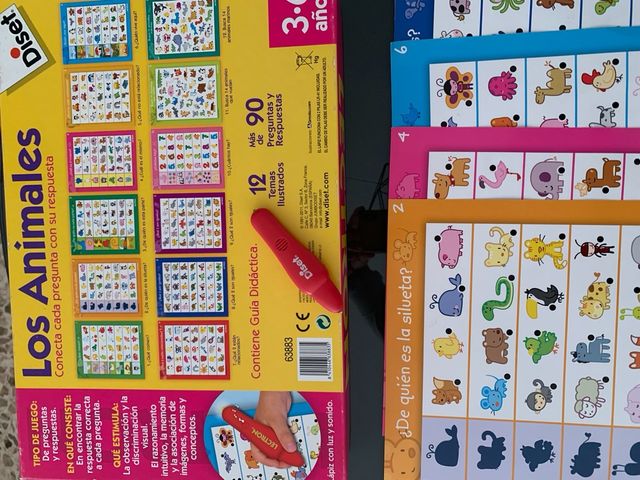 LOTE de TRES juegos educativos