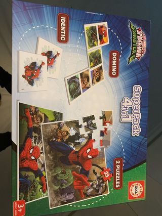 LOTE de tres juegos. SPIDERMAN.