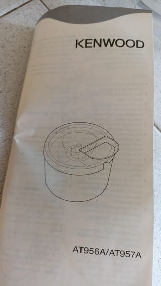 Accessorio Gelatiera Kenwood