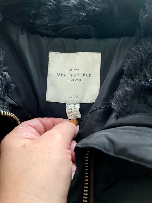 Cazadora entallada dé SPRINGFIELD