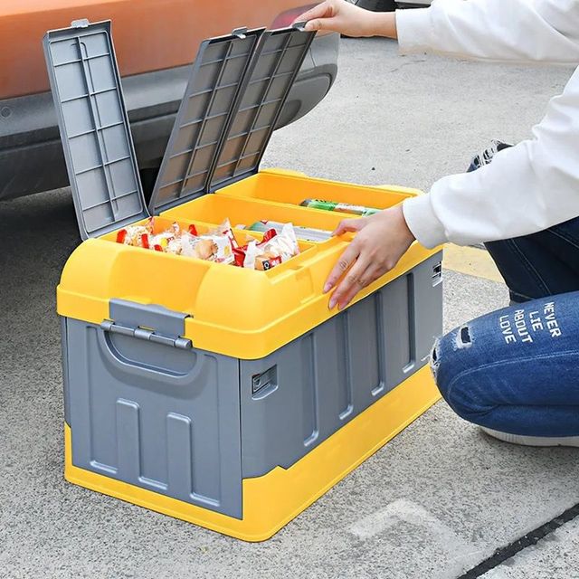 Organizador de contenedores de plástico para coche