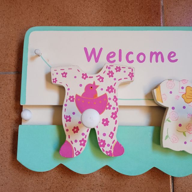 Perchero de pared Infantil 