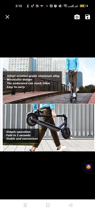 Patinete Eléctrico Nuevo. Tipo Xaomi