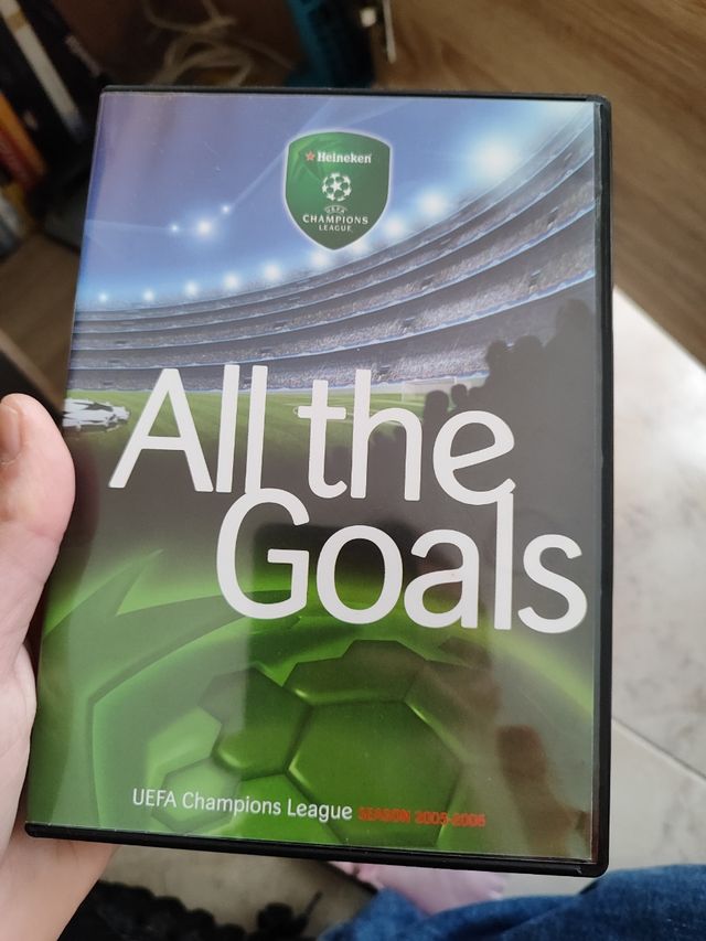 DVD goles champions 2005-2006