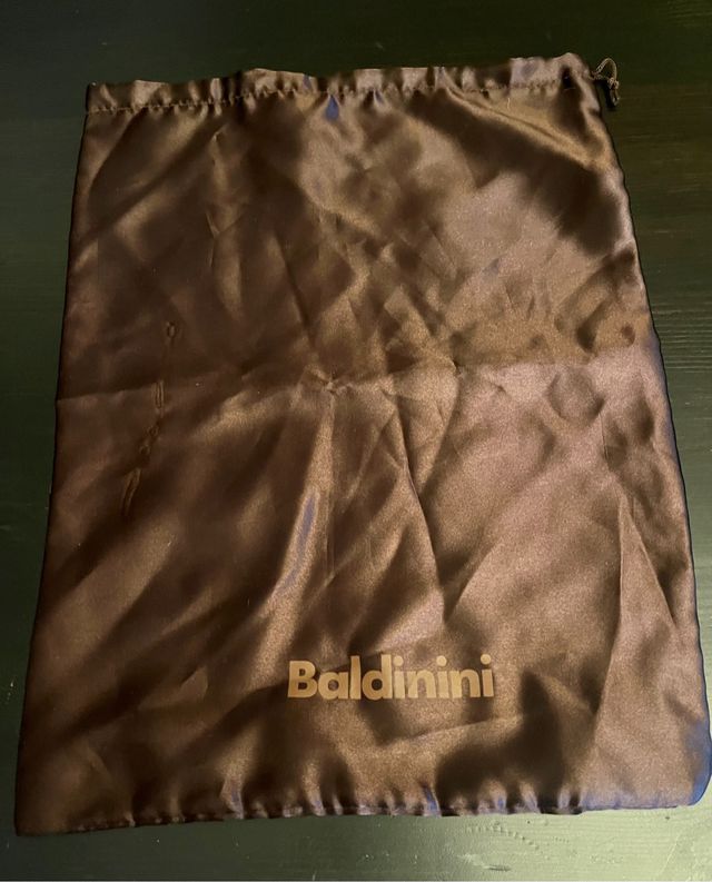 sacchetto Baldinini in raso marrone