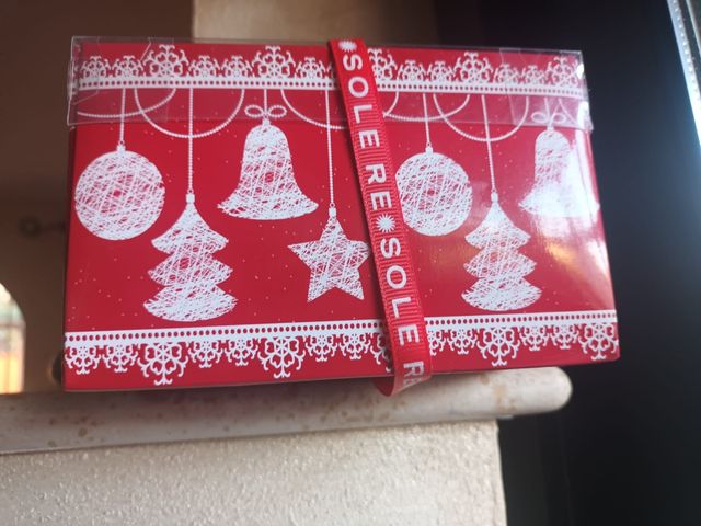 Set natalizio tazza e salvietta