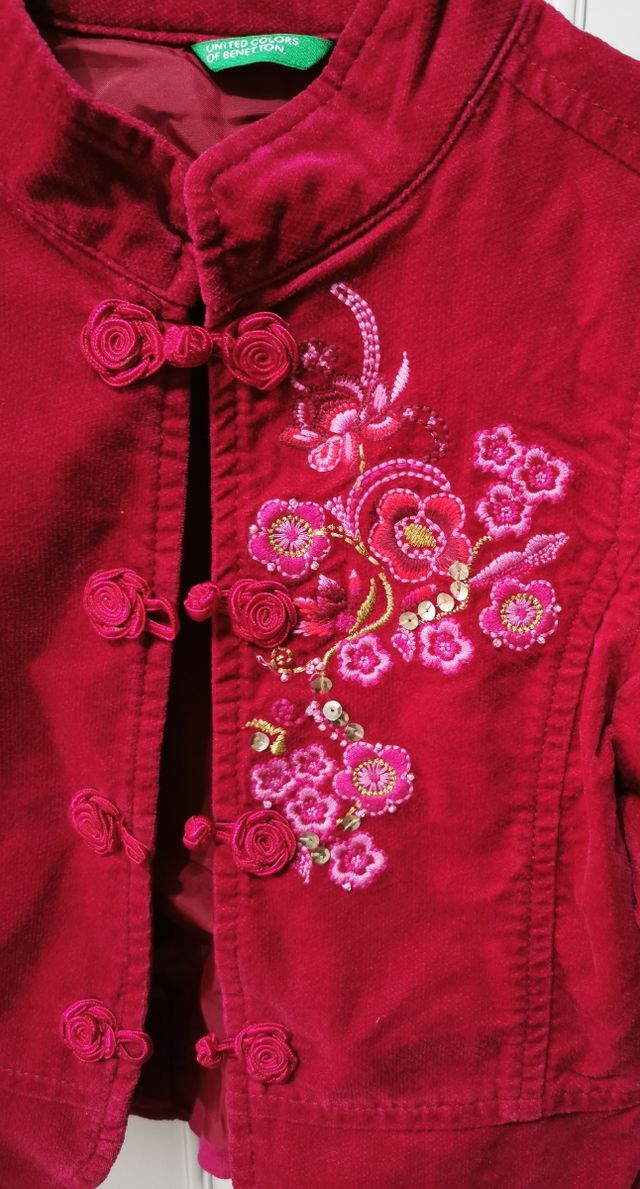 Blazer bimba bordeaux