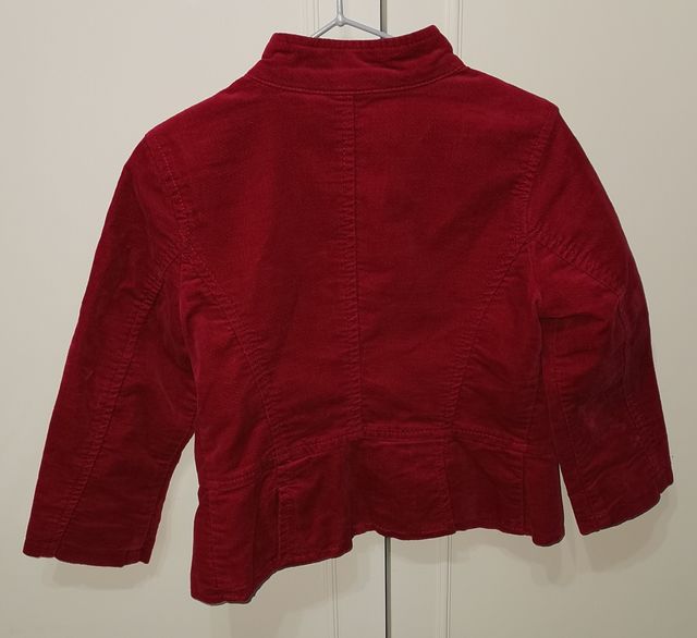 Blazer bimba bordeaux