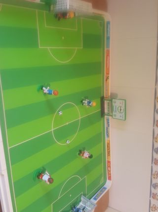 Futbolín Playmobil de sobremesa