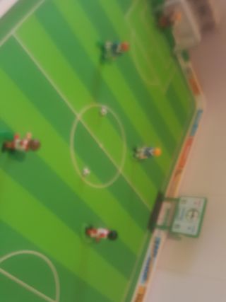 Futbolín Playmobil de sobremesa