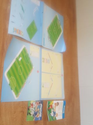 Futbolín Playmobil de sobremesa