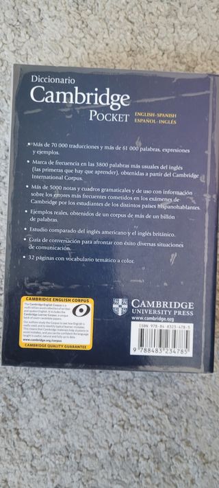 Diccionario inglés español