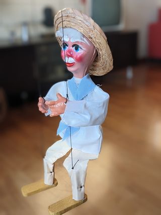 Marioneta artesanal de México