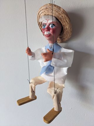 Marioneta artesanal de México