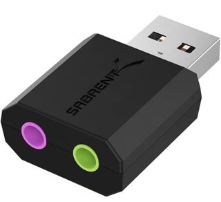 Adaptador USB a Jack de 3,5 mm