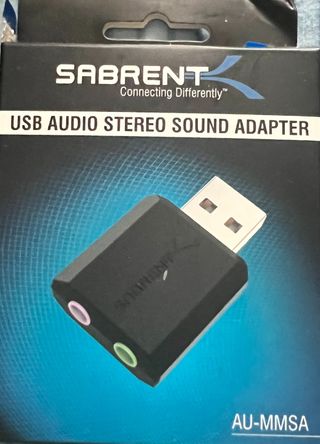 Adaptador USB a Jack de 3,5 mm
