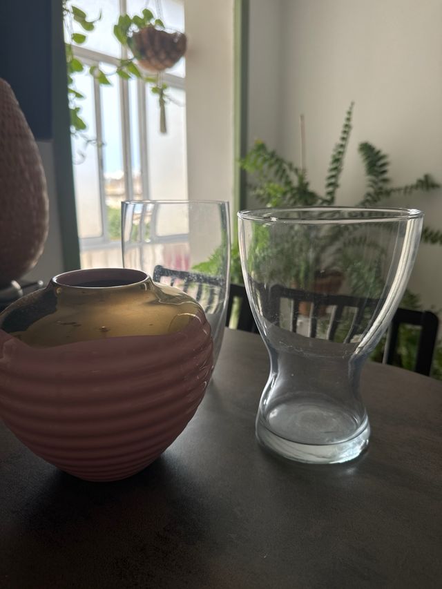 set de vasos zara home vasos de cristal