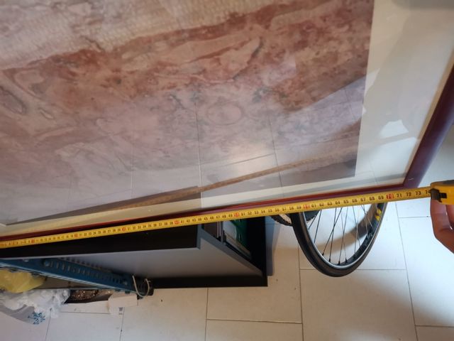 lámina fundación Cesar Manriquecon cristal y marco