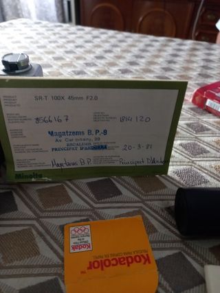 Camara de fotos antigua