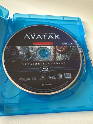 AVATAR version extendida blue ray