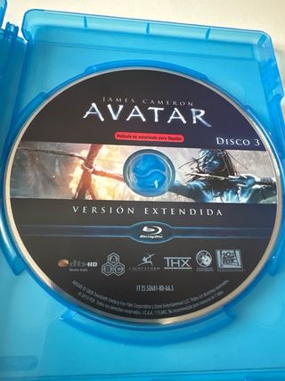 AVATAR version extendida blue ray