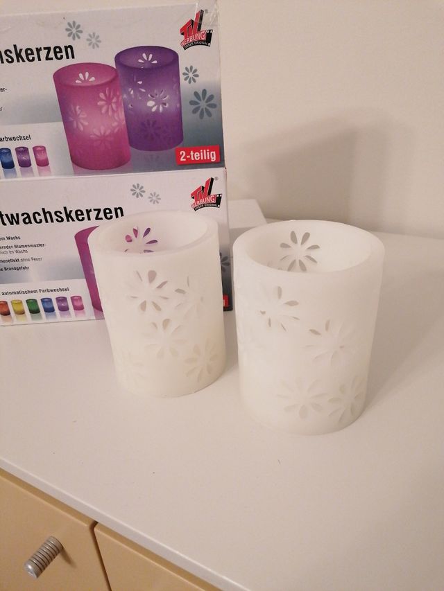 set Candele artificiali