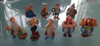 Figuras de Asterix y Obelix  Pvc  PERFECTO ESTADO 