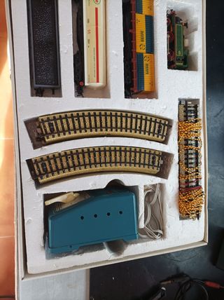 Antiguo tren maqueta electrotren 
