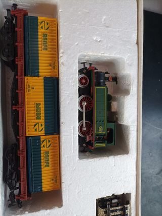 Antiguo tren maqueta electrotren 