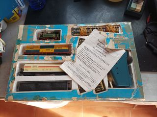 Antiguo tren maqueta electrotren 