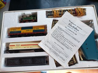 Antiguo tren maqueta electrotren 
