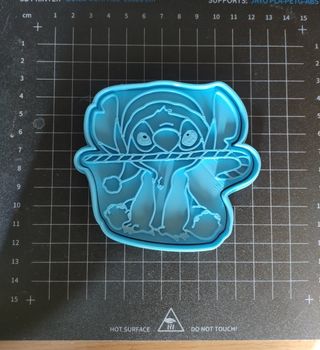 🍪 Cortador galletas navideño stitch 🎄